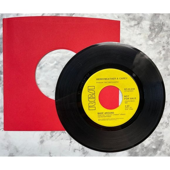 Merryweather & Carey If I Were You / Shop Around 45 Psych Funk Breaks Promo RCA - Picture 5 of 6